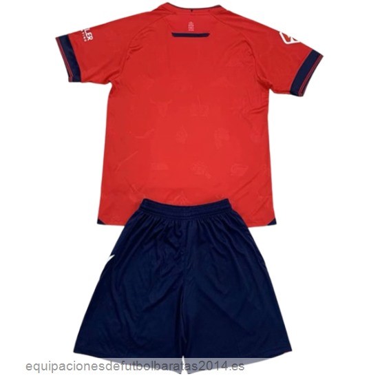 Nuevo 1ª Conjunto De Niños Osasuna 24/25 Rojo Baratas